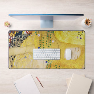 The Hydra, Gustav Klimt Desk Mat