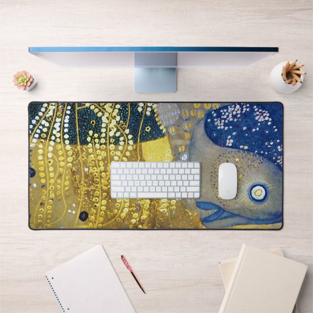 The Hydra, Gustav Klimt Desk Mat (Office 1)