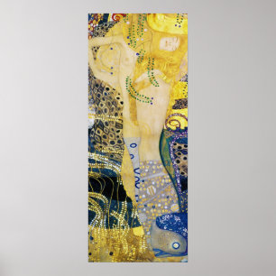 The Hydra, Gustav Klimt Poster