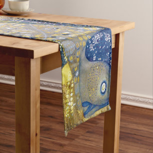 The Hydra, Gustav Klimt Short Table Runner