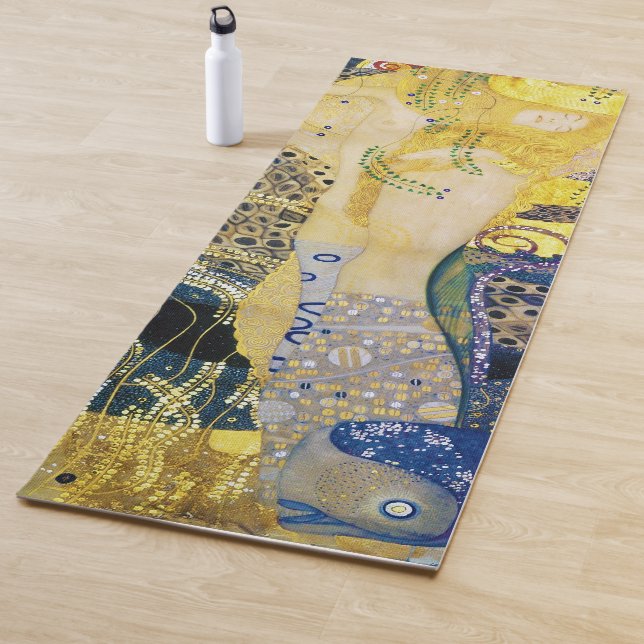The Hydra, Gustav Klimt Yoga Mat (In Situ)