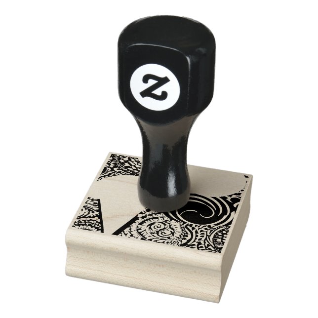 the hypnotizing desing rubber stamp  (Stamp)