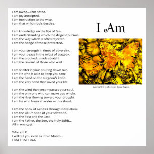The I Am Poem - Customizable Print