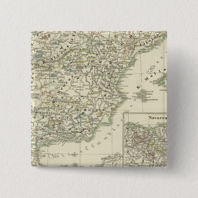 The Iberian peninsula since the beginning Button (Front)