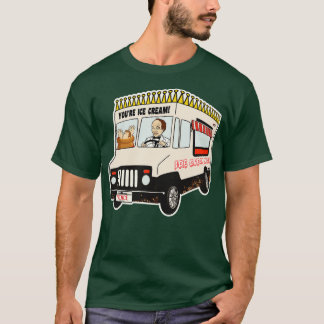 The Ice Cream Man Truck Clint Howard T-Shirt