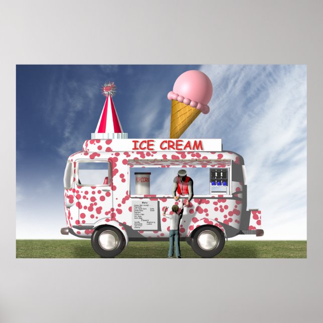 The Ice Cream Truck Poster (Front)