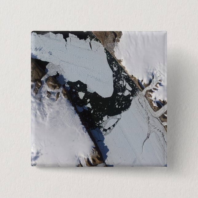 The ice island pinback button (Front)