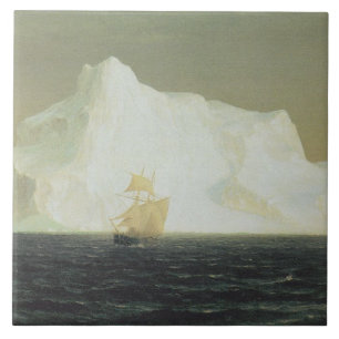 The Iceberg (by Frederic Edwin Church) Ceramic Tile