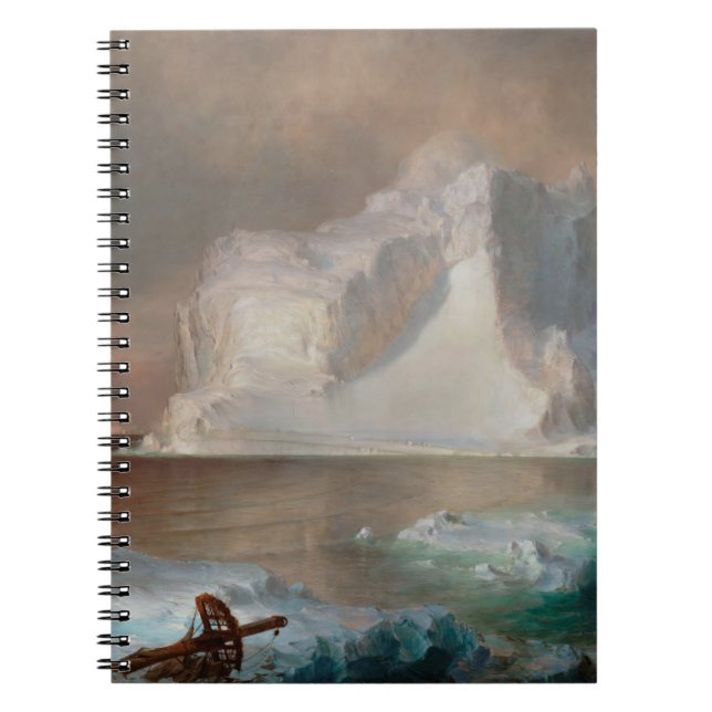 The Icebergs Frederic Edwin Church Notebook (Front)