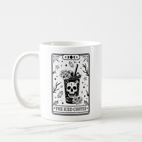 The Iced Coffee Tarot Card Coffee Mug