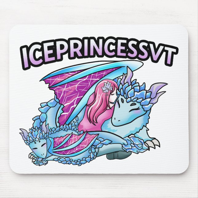 The Icelandia Horizon Desk Mat Mouse Pad (Front)