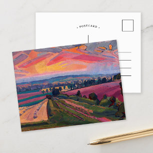 The Icknield Way Spencer Gore Postcard