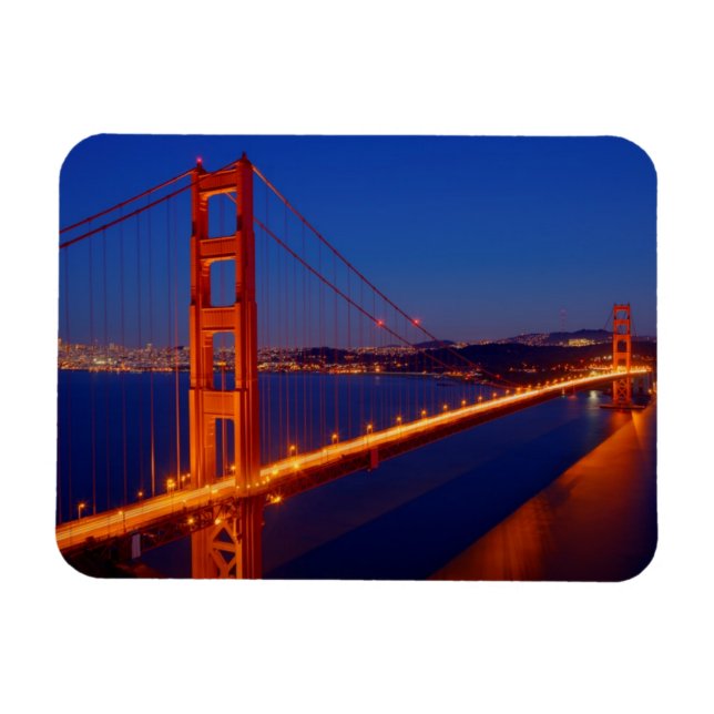 The iconic bridge with San Francisco Magnet (Horizontal)