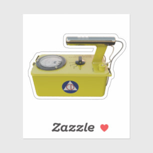 The Iconic CD V-700 Geiger Counter Sticker
