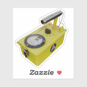  The Iconic CD V-700 Geiger Counter Sticker