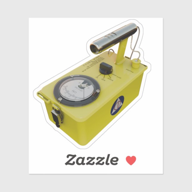  The Iconic CD V-700 Geiger Counter Sticker (Sheet)