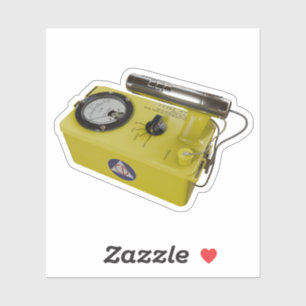  The Iconic CD V-700 Geiger Counter Sticker