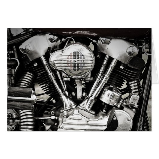 The iconic engine card (Front Horizontal)