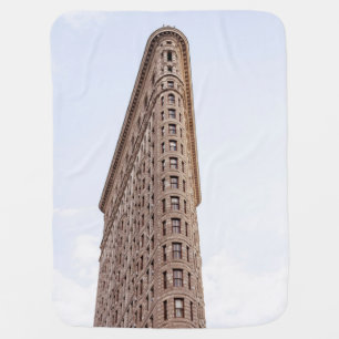 the iconic flatiron building baby blanket