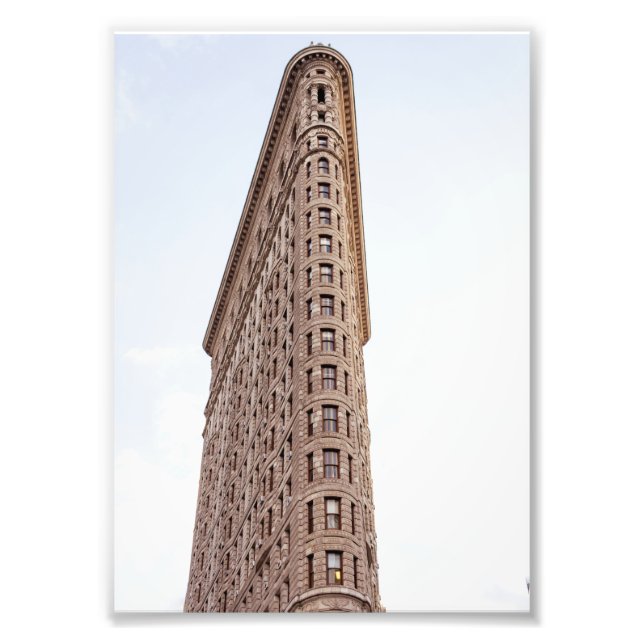 the iconic flatiron building photo print (Front)