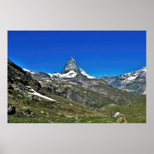 The Iconic Matterhorn Poster