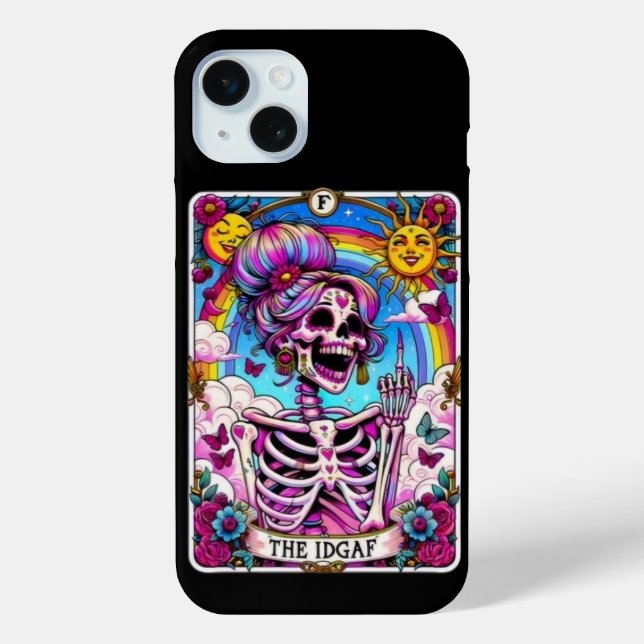 The IDGAF Tarot Card Collection Case-Mate iPhone Case (Back)