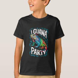 The iguana PARTY T-Shirt