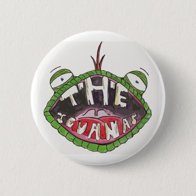 The Iguanas? Button. Pinback Button (Front)