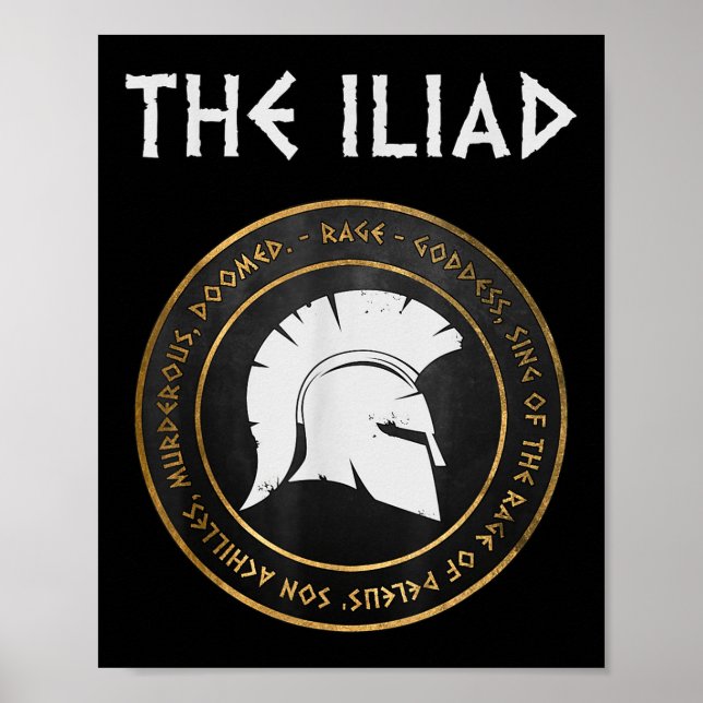 The Iliad Wrath Of Achilles Trojan War  Poster (Front)