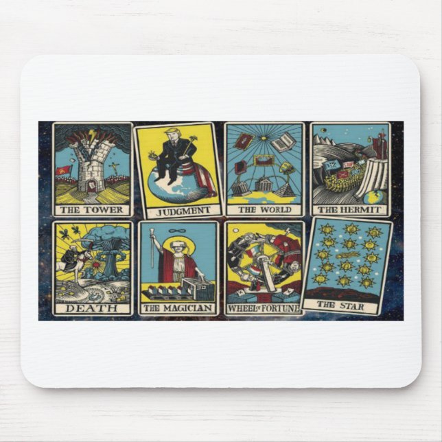 THE ILLUMINATI CARD GAME MOUSE PAD (Front)