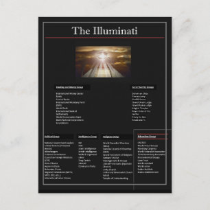 The Illuminati Postcard