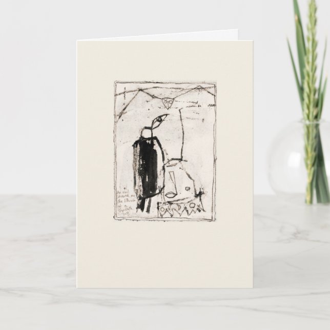 The illusion of a separate self card (Front)