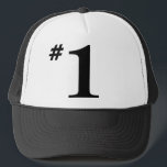 The "I'm #1" Hat<br><div class="desc">Make a statment with this hat, and let everyone else know that your "#1", with this stylish truckers cap</div>