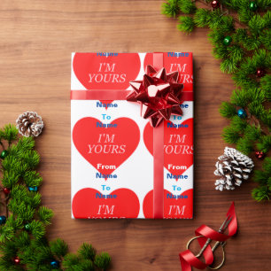 The I'm Yours collection Wrapping Paper