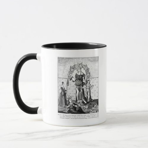The Image of Dame Astrology with the Three Mug