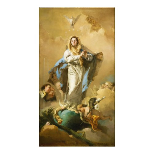 The Immaculate Conception by Giovanni B Tiepolo Photo Print
