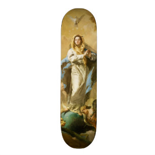 The Immaculate Conception by Giovanni B. Tiepolo Skateboard Deck