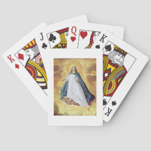 The Immaculate Conception, c.1628-30 (oil on canva Poker Cards