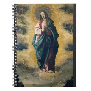 The Immaculate Conception Celestial Radiance Art Notebook
