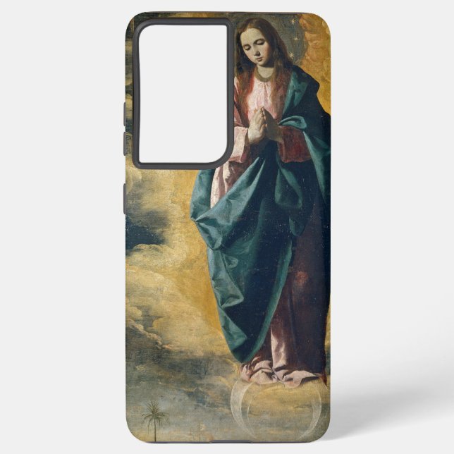 The Immaculate Conception Celestial Radiance Art Samsung Galaxy Case (Back)