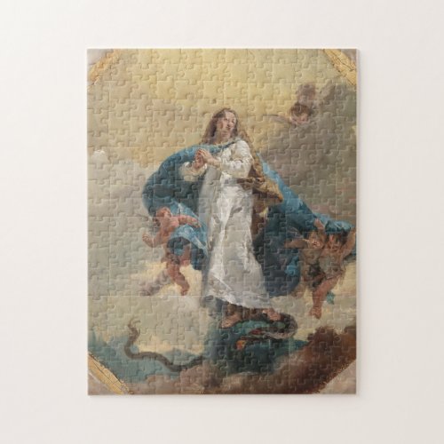 The Immaculate Conception _ Giovanni Battista Tiep Jigsaw Puzzle