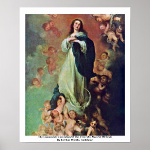 The Immaculate Conception Of The Venerable Ones Poster