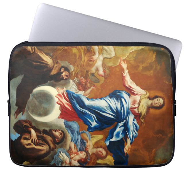 The Immaculate Conception of Virgin Mary Laptop Sleeve (Front)