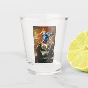 The Immaculate Conception of Virgin Mary Shot Glass