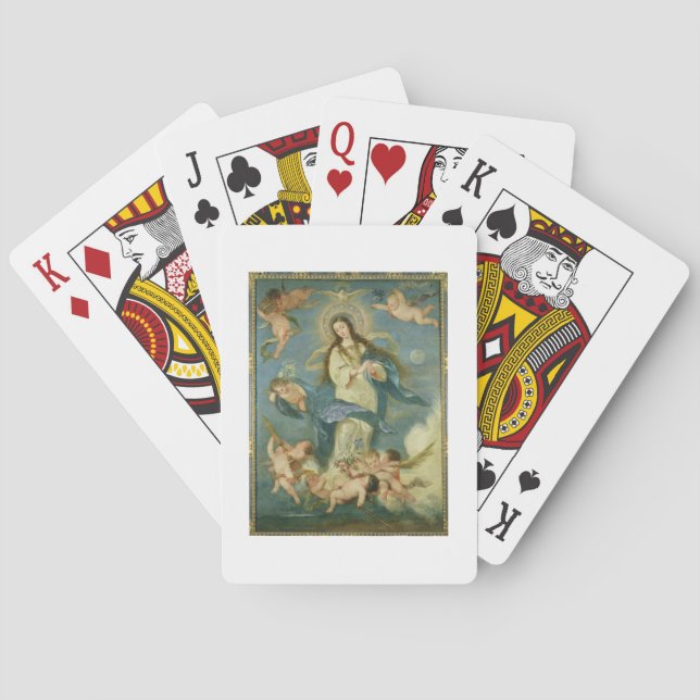 The Immaculate Conception Poker Cards (Back)
