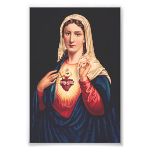 The Immaculate Heart of Mary Photo Print