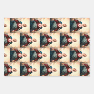 The Immaculate Heart of Mary Wrapping Paper Sheets