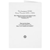 The Immigrant Card (Back)