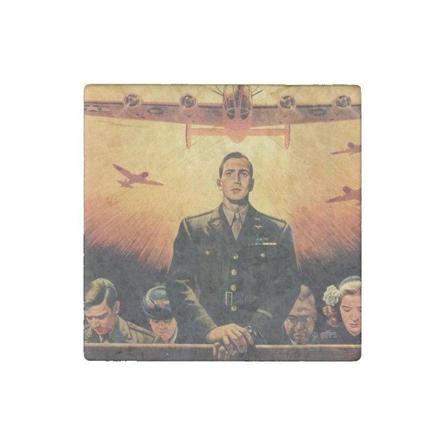 The Immortal Harpy Stone Magnet (Front)