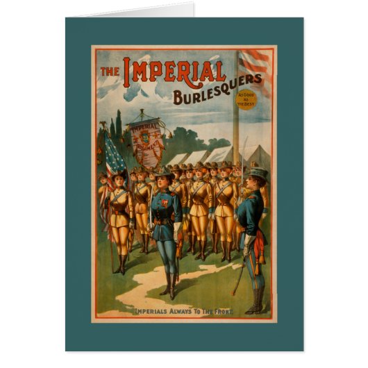The Imperial Burlesquers Female Soldiers Play (Front)